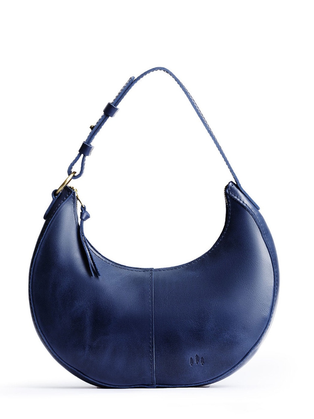 Portland Leather Nora Shoulder Bag Small Cowboy Blue